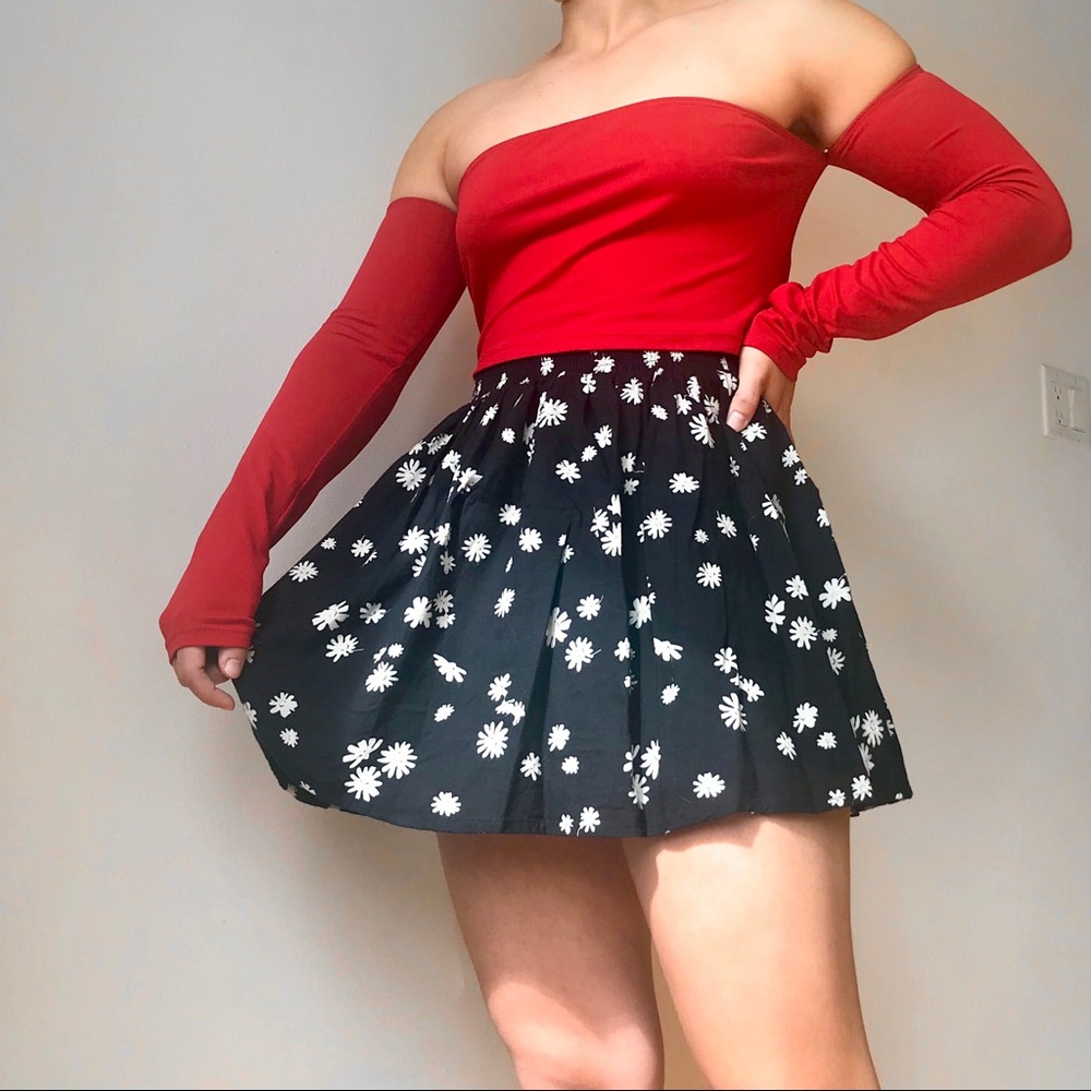 TWIK Skater floral skirt